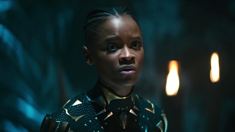 Shuri speaking in Black Panther: Wakanda Forever