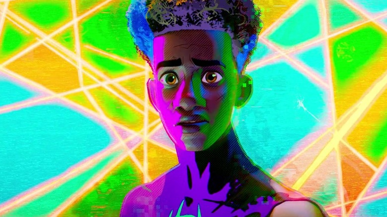 Miles Morales staring in Spider-Man: Across the Spider-Verse