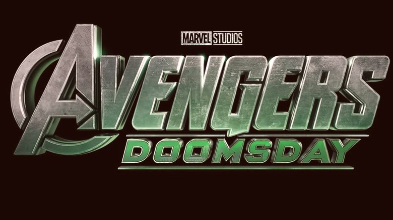 The MCU logo for "Avengers: Doomsday" (2026)