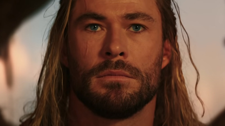 A watchful, peaceful Thor