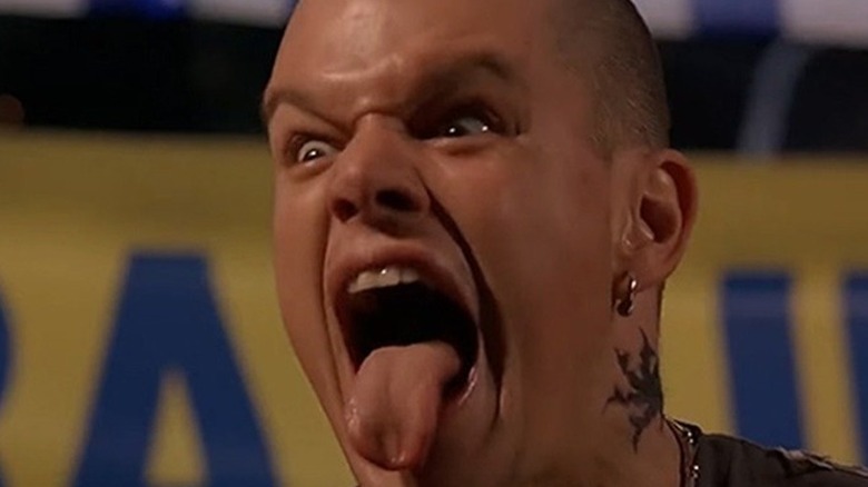 Matt Damon Donny sticking tongue out
