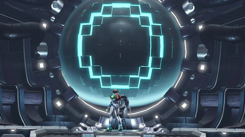 Metroid Dread Samus machine
