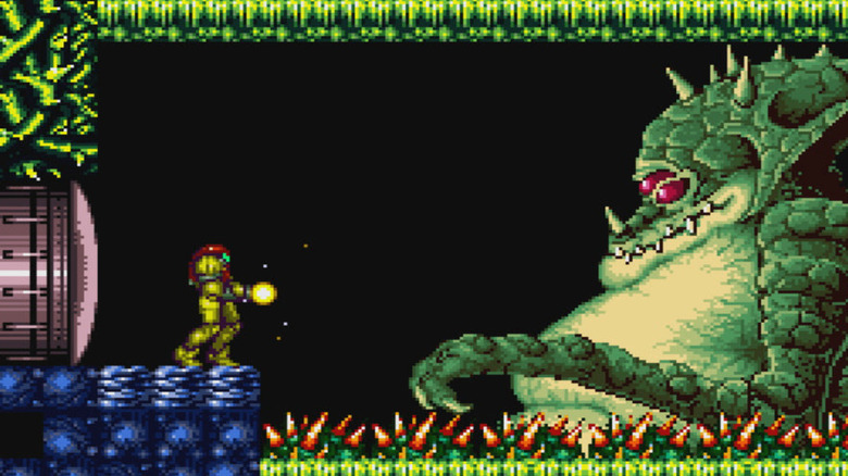 ﻿Super Metroid Samus boss encounter