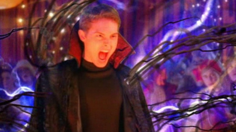 Kal projecting magic in Halloweentown II: Kalabar's Revenge (2001)