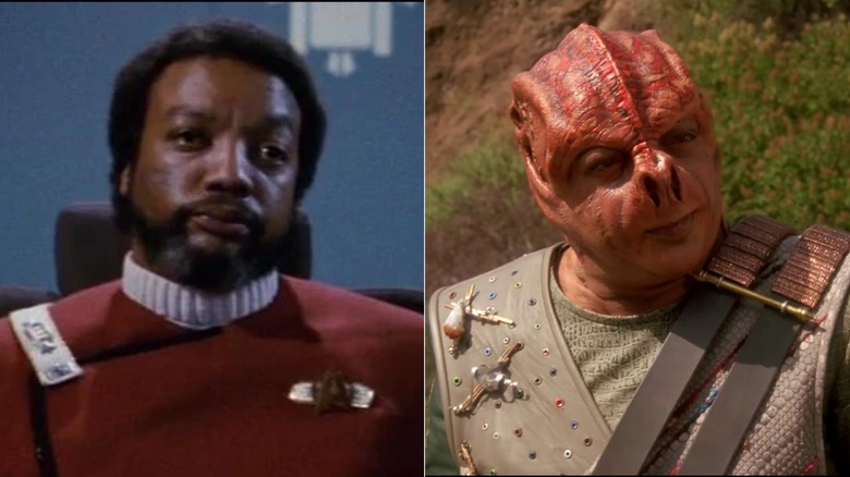 Clark Terrell in "Star Trek II: The Wrath of Khan" and Dathon in "Star Trek: The Next Generation"