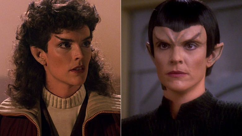 Saavik in "Star Trek III: The Search for Spock" and Tallera in "Star Trek: The Next Generation"