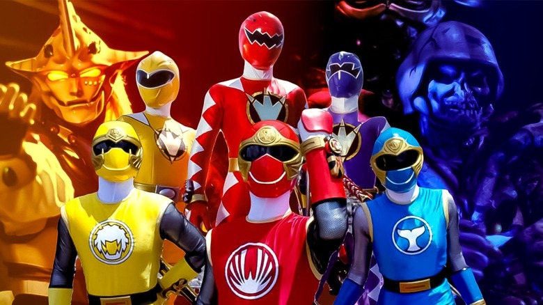 Different versions of Power Rangers