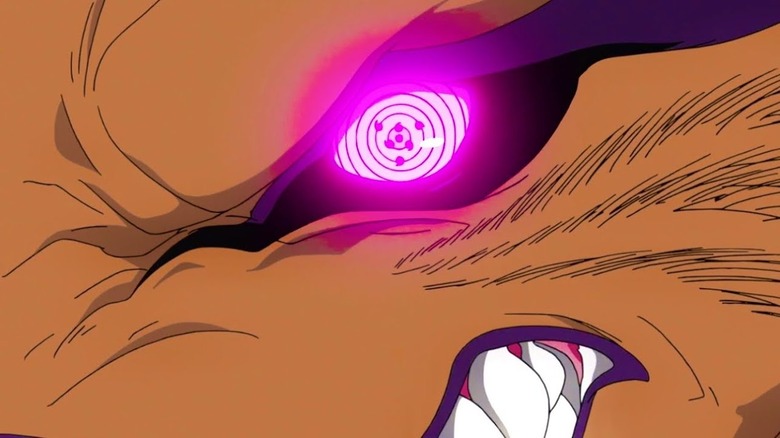 Sasuke controls Kurama