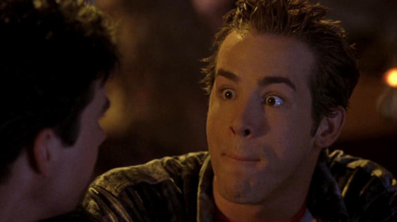 Ryan Reynolds looks comically shocked