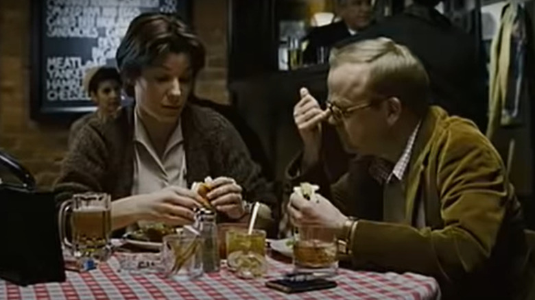 Harper Lee chatting with Truman Capote