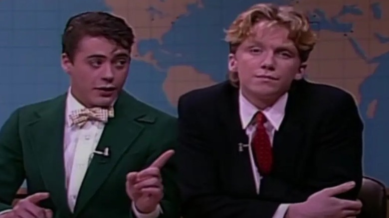 Robert Downey Jr. and Anthony Michael Hall discuss books
