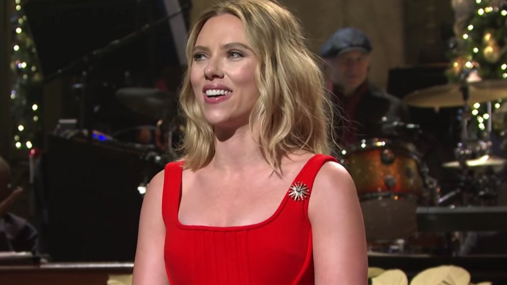 SNL Scarlett Johansson Saves Cast From Thanos Snap in Avengers Parody