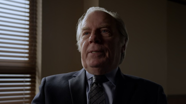 Chuck looks offscreen angrily 