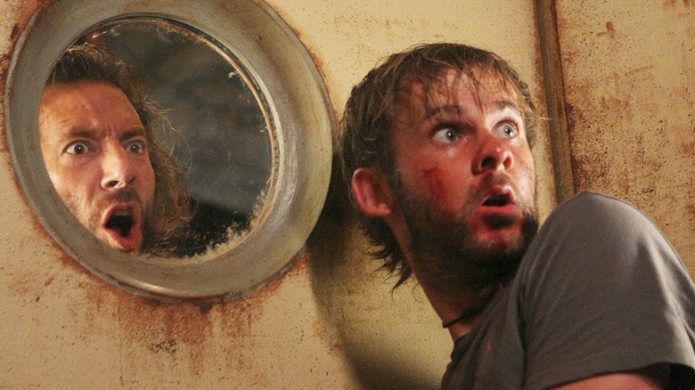Desmond and Charlie in the "Lost" Season 3 finale