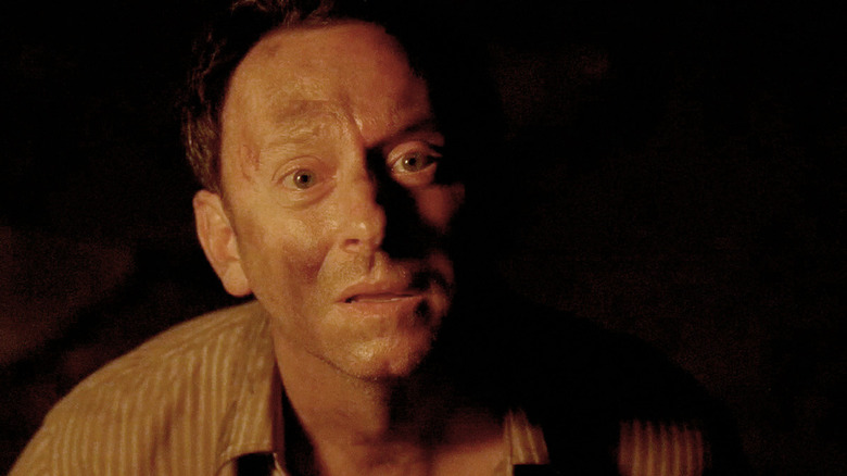 Ben Linus with a pained expression in Season 5 of "Lost"