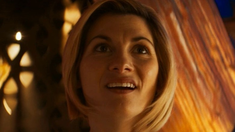 Thirteenth Doctor in the TARDIS