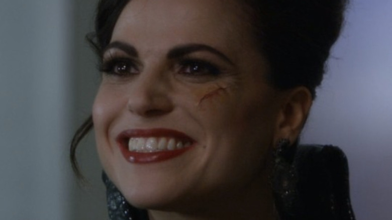 Regina the Evil Queen smiling
