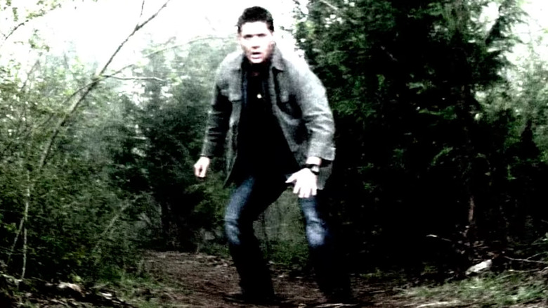 A scared Dean as seen through the eyes of a Hellhound