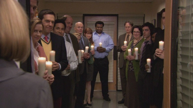 Office cast candles proposal