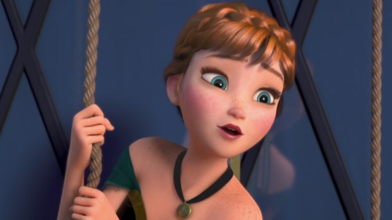 Princess Anna singing