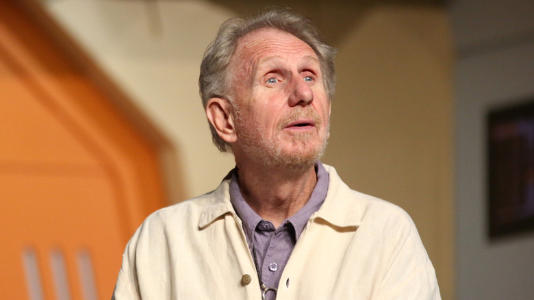 Rene Auberjonois speaking onstage at the 14th annual official Star Trek convention (2015)