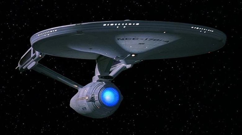 The USS Enterprise NCC-1701-A in "Star Trek V - The Final Frontier"
