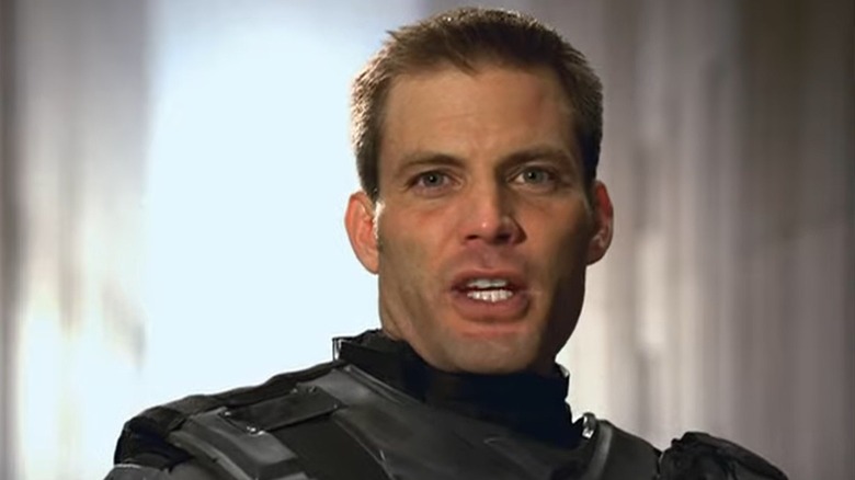 Casper Van Dien Johnny Rico crew cut