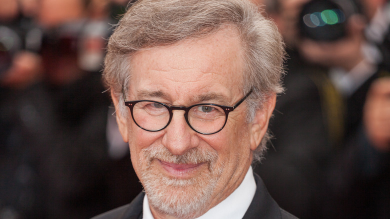 Steven Spielberg Smiling