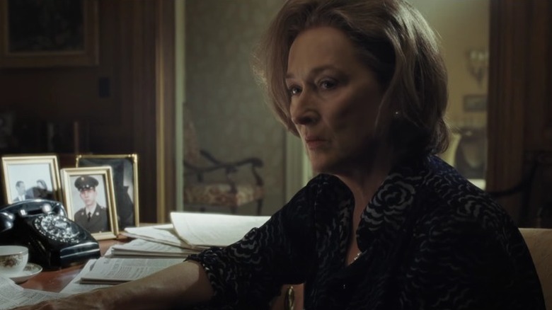 Meryl Streep Hesitating