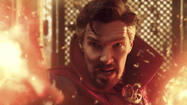 Doctor Strange conjuring magic