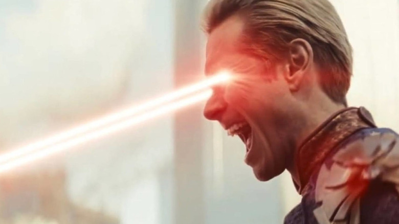 Homelander Blasting