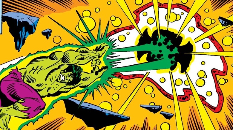 Hulk kills the Galaxy Master