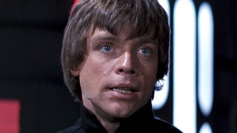 Mark Hamill, Luke Skywalker, close up