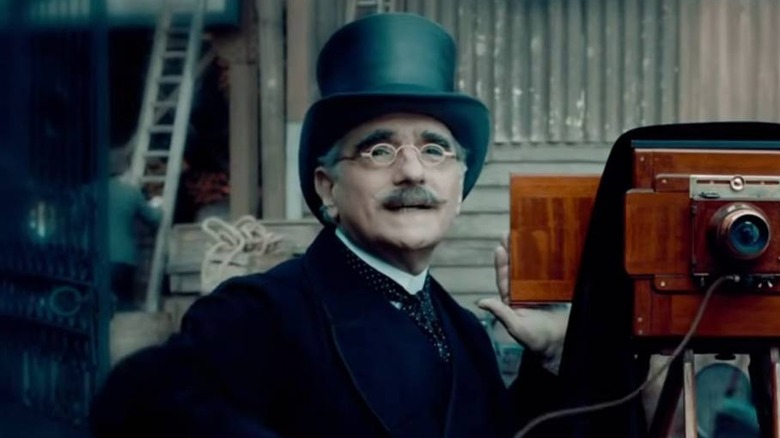 Martin Scorsese behind the camera