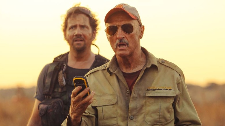 Fred Ward and Kevin Bacon in Tremors