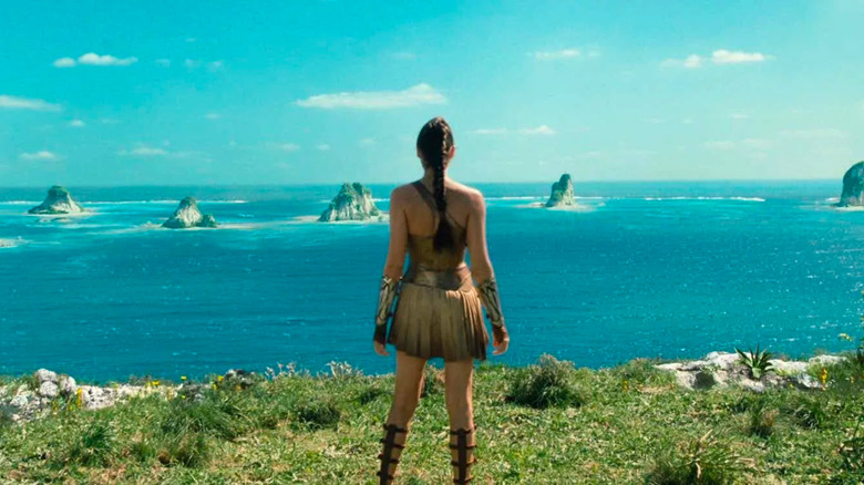 Wonder Woman on Themyscira