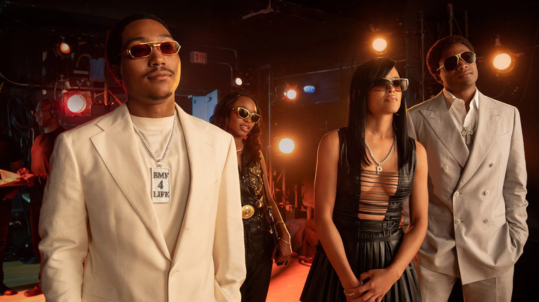 Terry Purdy and Meech pose in "BMF"