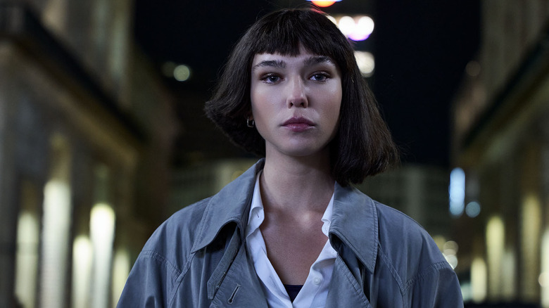 Diana staring into the camera in "Citadel: Diana"