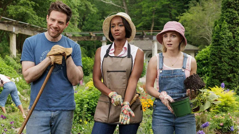 Catherine, Alice and Brett stare in "Grosse Pointe Garden Society"