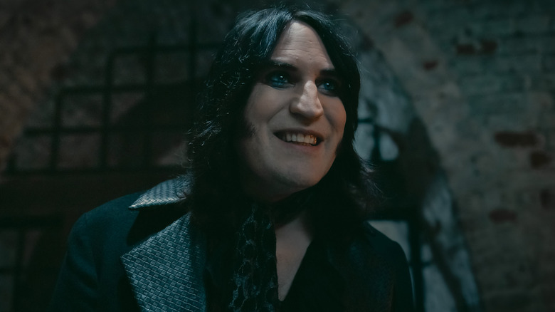 Dick Turpin smiling in "The Completely Made Up Adventures of Dick Turpin"