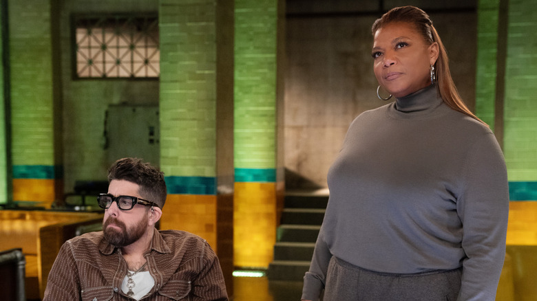 Robyn and Harry are annoyed in "The Equalizer"