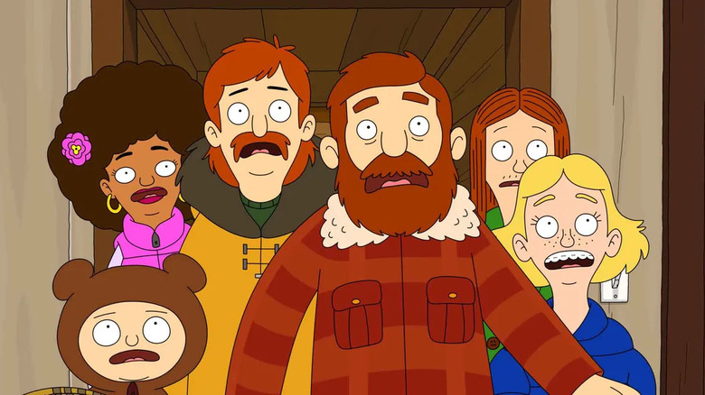 The Tobin family is horrified in "The Great North"