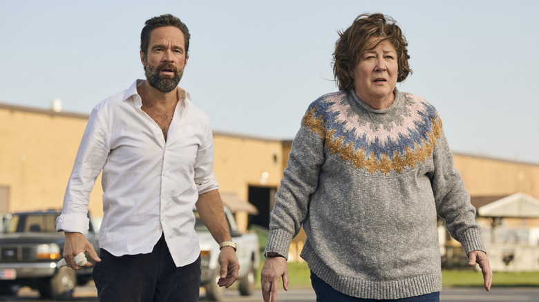 Ruth and Mike are shocked in "The Sticky"