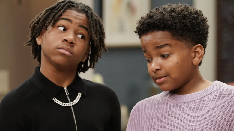 Dylan gives Charlie the side-eye in "Young Dylan"