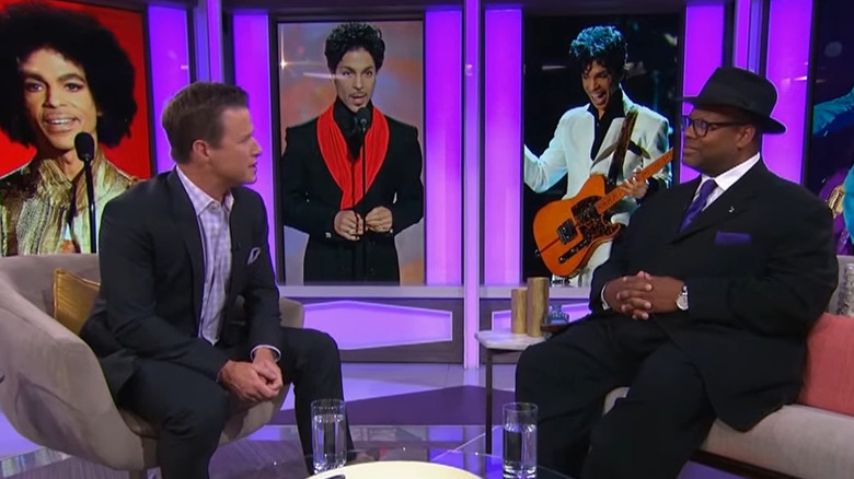 Billy Bush interviews Jimmy Jam about Prince for "Access Hollywood"