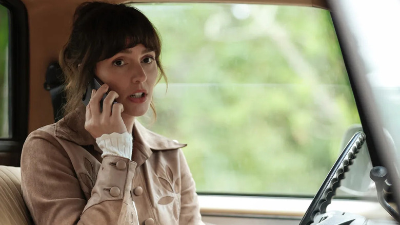 Det. Lou Hickman talks on the phone in "Good Cop/Bad Cop"