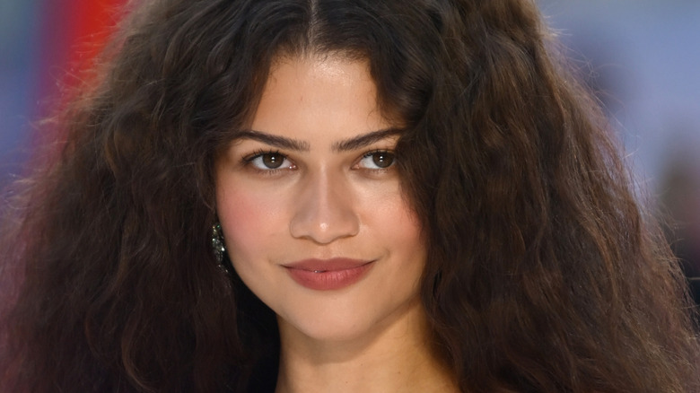 Zendaya smiling