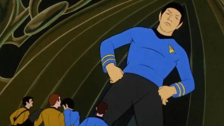 Spock Two towers over the Enterprise crew in Star Trek: The Animated Series