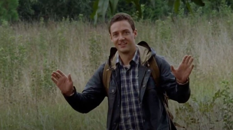 Aaron arms outstretched