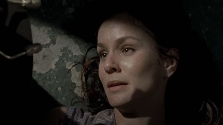Lori on floor